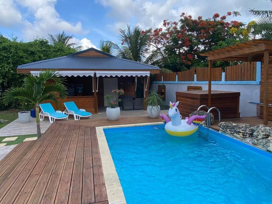 Kaz Bleu Karaibes Villa Sainte-Anne  Luaran gambar